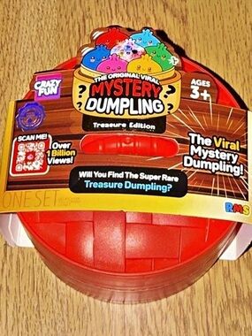 Crazy Fun Mystery Dumpling Treasure Edition Red Mystery Toy Ages 3+